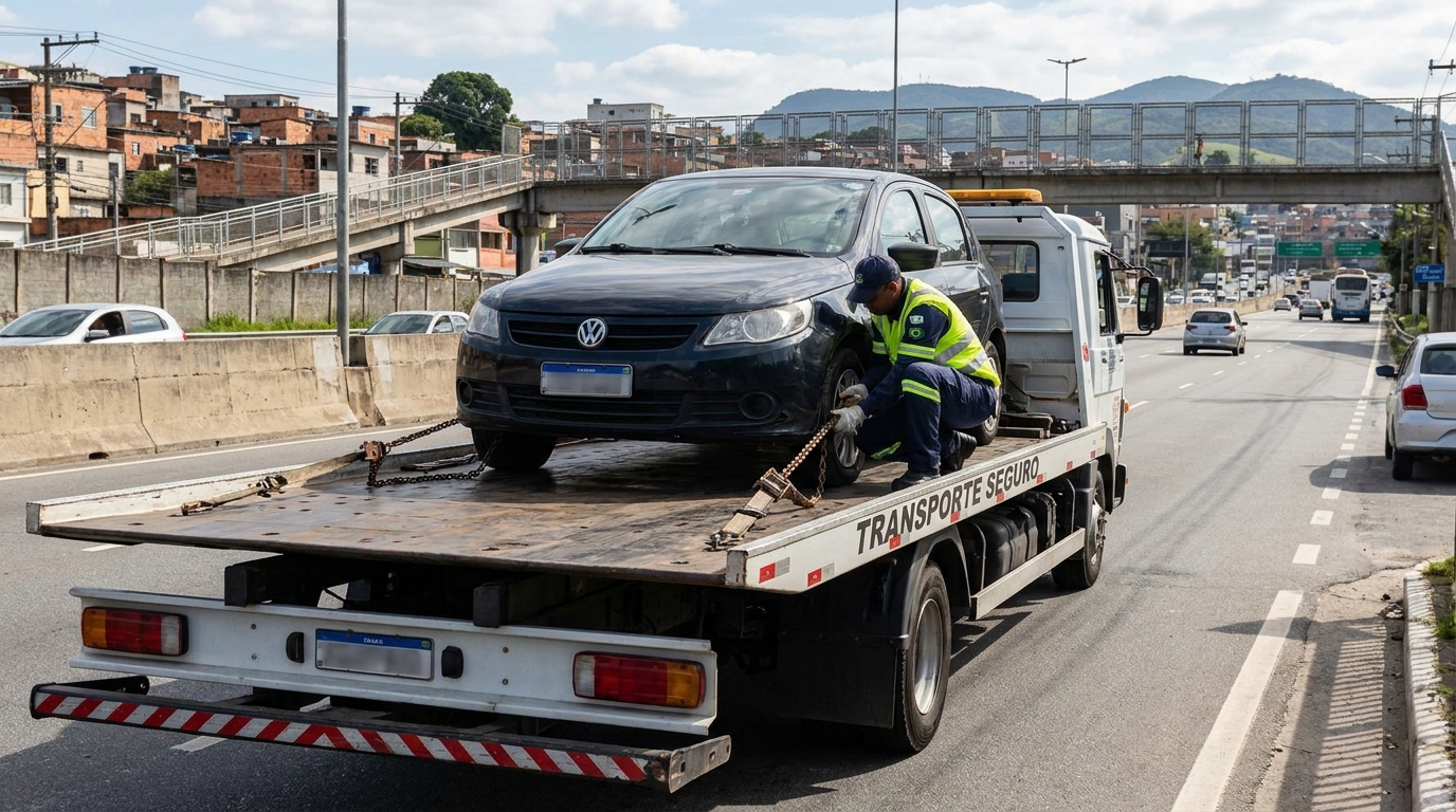Logística para Veículos Parados em Sobradinho‑DF